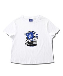 BadBlue | 【BadBlue 】DJ BadBear Crop Tee White(Tシャツ/カットソー)