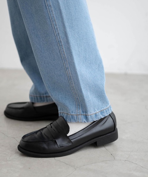 WEGO（ウィゴー）の「WEGO/【マルチサイズ】ウエストフリルデニムマムパンツ（デニムパンツ・レディース・ライトインディゴブルー/コバルトブルー/ブラック系その他/ブラック・MEDIUM/SMALL/LARGE/X-SMALL）」の16枚目の写真