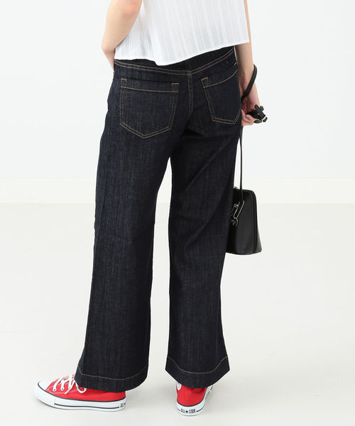 Ray BEAMS（レイビームス）の「Ray BEAMS / ストレッチ デニム バギー パンツ（デニムパンツ・レディース・ブルー系その他/ネイビー・0/1）」の12枚目の写真