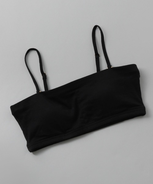 e/rm(イーアールエム)の「【e/rm】】cohan(コハン)スマイルコットンバンドゥ(ブラジャー・レディース・ブラック/ブラウン系その他・FREE)」の2枚目の写真