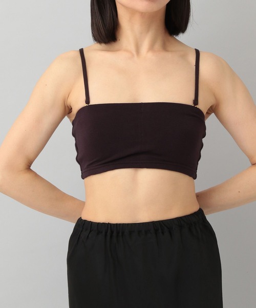 e/rm(イーアールエム)の「【e/rm】】cohan(コハン)スマイルコットンバンドゥ(ブラジャー・レディース・ブラック/ブラウン系その他・FREE)」の3枚目の写真