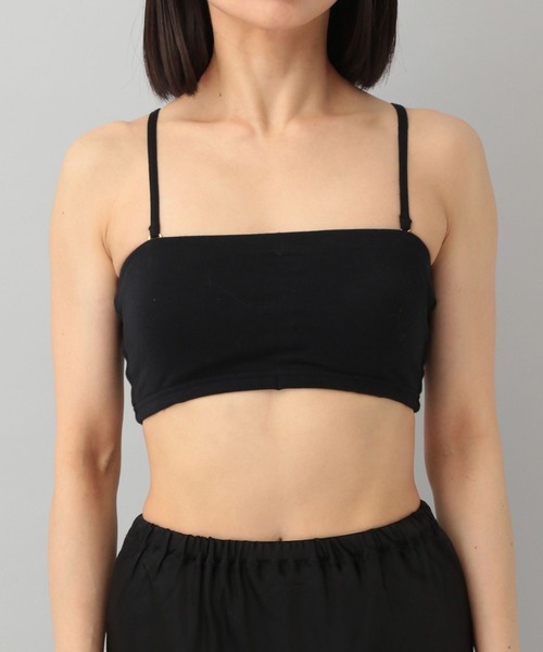 e/rm(イーアールエム)の「【e/rm】】cohan(コハン)スマイルコットンバンドゥ(ブラジャー・レディース・ブラック/ブラウン系その他・FREE)」の9枚目の写真