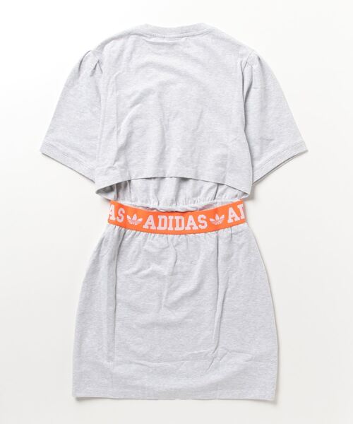 adidas VARCT DRESS グレー 半袖 adidas（アディダス）の「VARCT DRESS / アディダスオリジナルス