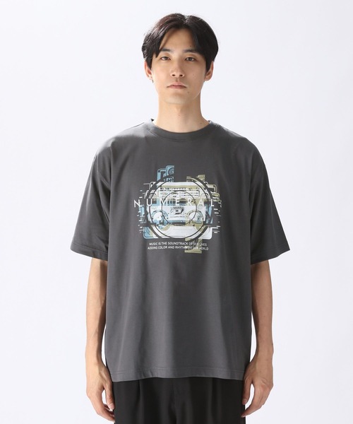 NUMERALS]ドライプリントT（Tシャツ/カットソー）｜NUMERALS
