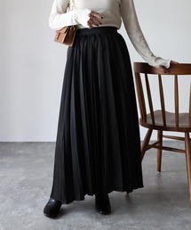 ヴィンテージサテンプリーツスカート