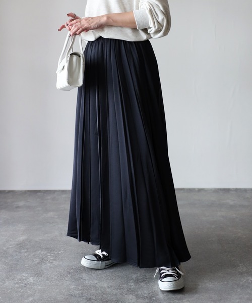 ベルトツキステッチプリーツスカート – WEGO ONLINE STORE