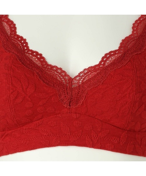 【セール】キッドブルー -起毛プリヴェットJQ -ソフトブラジャー(ノンワイヤー) -KIVA342 -kidblue（ブラジャー）｜KID BLUE（キッドブルー）