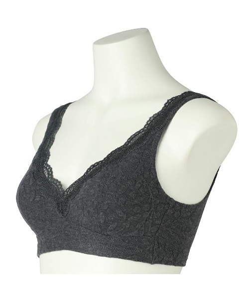 【セール】キッドブルー -起毛プリヴェットJQ -ソフトブラジャー(ノンワイヤー) -KIVA342 -kidblue（ブラジャー）｜KID BLUE（キッドブルー）