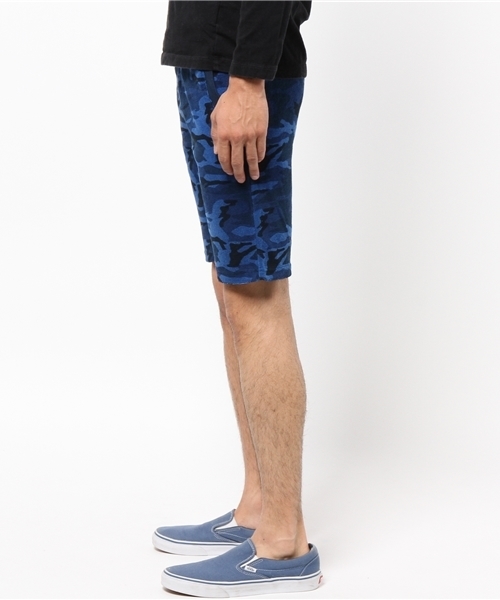 VENCEEXCHANGE(ヴァンスエクスチェンジ)の「CVCパイル迷彩ショーツ (その他パンツ・メンズ・グレー/ネイビー・MEDIUM/LARGE)」の3枚目の写真