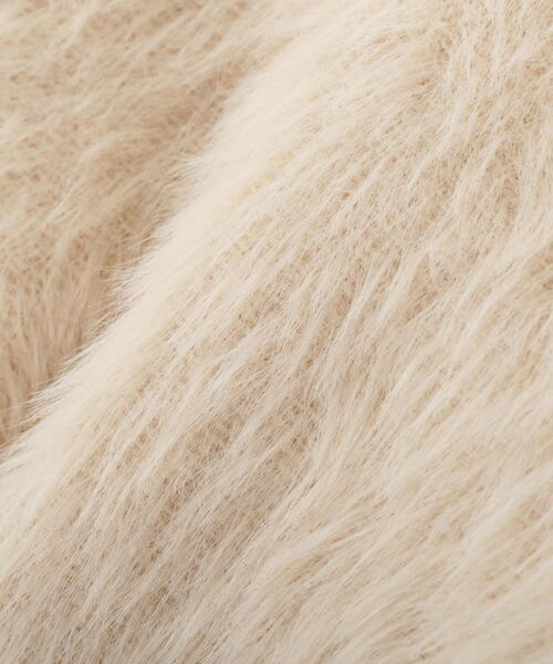 PROPORTION BODY DRESSING(プロポーションボディドレッシング)の「ボートネックフェザーニット / 1213270008(ニット/セーター・レディース・チャコールグレー/ホワイト/ピンク・SMALL/MEDIUM)」の21枚目の写真