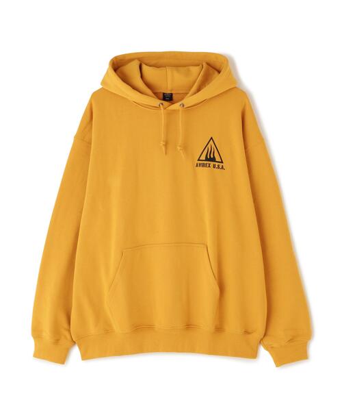 AVIREX(アヴィレックス)の「《WEB&DEPOT限定》BLACK SCORPION SWEAT PULL OVER PARKA / ブラックスコーピオン スウェット プルオーバー パーカー(パーカー・メンズ・オリーブ系/マスタード/ブラック/オレンジ/グレー系その他3・XL/L/M/2XL/F)」の8枚目の写真