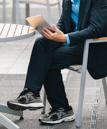 ITEMS URBANRESEARCH | ストレッチナイロン タックパンツ(その他パンツ)