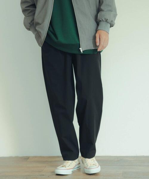 ITEMS URBANRESEARCH（アイテムズ アーバンリサーチ）の「ストレッチナイロン タックパンツ（その他パンツ・メンズ・カーキ/ネイビー/ブラック・MEDIUM/LARGE）」の6枚目の写真