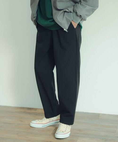 ITEMS URBANRESEARCH（アイテムズ アーバンリサーチ）の「ストレッチナイロン タックパンツ（その他パンツ・メンズ・カーキ/ネイビー/ブラック・MEDIUM/LARGE）」の7枚目の写真