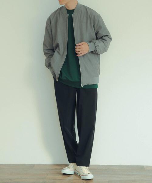 ITEMS URBANRESEARCH（アイテムズ アーバンリサーチ）の「ストレッチナイロン タックパンツ（その他パンツ・メンズ・カーキ/ネイビー/ブラック・MEDIUM/LARGE）」の9枚目の写真