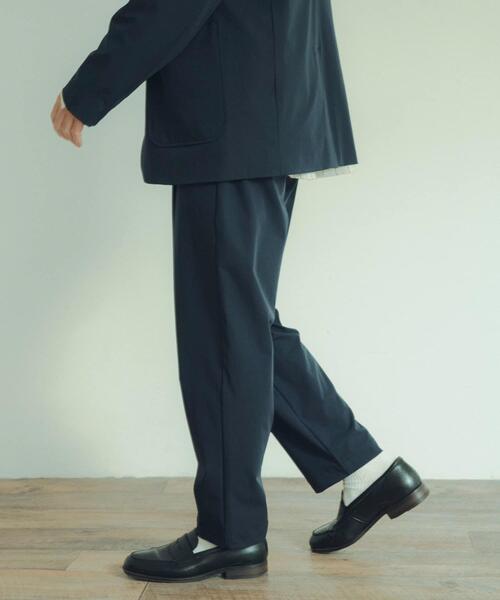ITEMS URBANRESEARCH（アイテムズ アーバンリサーチ）の「ストレッチナイロン タックパンツ（その他パンツ・メンズ・カーキ/ネイビー/ブラック・MEDIUM/LARGE）」の14枚目の写真