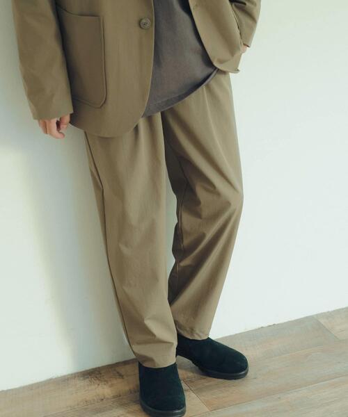 ITEMS URBANRESEARCH（アイテムズ アーバンリサーチ）の「ストレッチナイロン タックパンツ（その他パンツ・メンズ・カーキ/ネイビー/ブラック・MEDIUM/LARGE）」の20枚目の写真