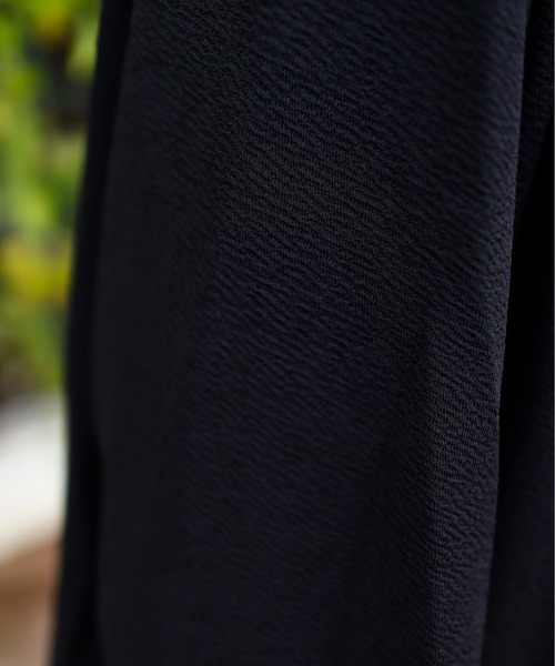 rovtski(ロフトスキー)の「ダブルポケットアシメトップス(Tシャツ/カットソー・レディース・ブラック・FREE)」の17枚目の写真