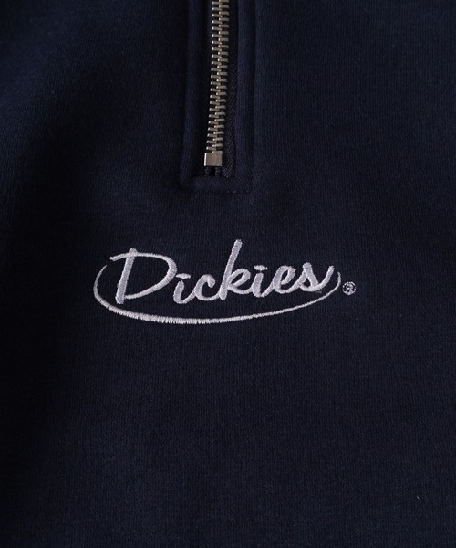 Dickies(ディッキーズ)の「【DICKIES/ディッキーズ】ワンポイント刺繍ハーフジップスウェット/プルオーバー/ビッグシルエット/裏起毛(スウェット・メンズ・アッシュグレー/ブラウン/ブラック/ネイビー/アイボリー/ダークブルー・M/L/XL)」の16枚目の写真
