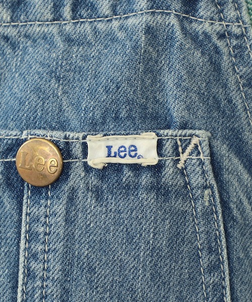 Lee（リー）の「Lee/リー COMPILATIONS デニムワイドオーバーオール（サロペット/オーバーオール・レディース・インディゴブルー/ライトインディゴブルー・X-SMALL/SMALL/MEDIUM）」の18枚目の写真