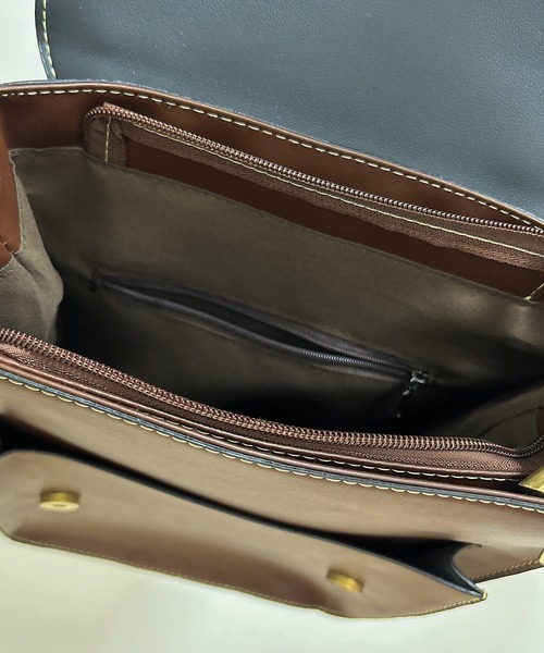 Cham.（チャム）の「レトロリュックサック（バックパック/リュック・レディース・ブラック/ブラウン・F）」の16枚目の写真