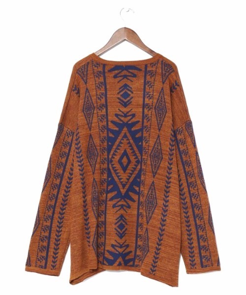 チャイハネ(チャイハネ)の「【チャイハネ】ブルサMEN'Sニットプルオーバー(ニット/セーター・メンズ・ブラウン/グレー/パープル・FREE)」の10枚目の写真