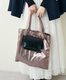 natural couture | キラキラバッグ２個セット(ショルダーバッグ)
