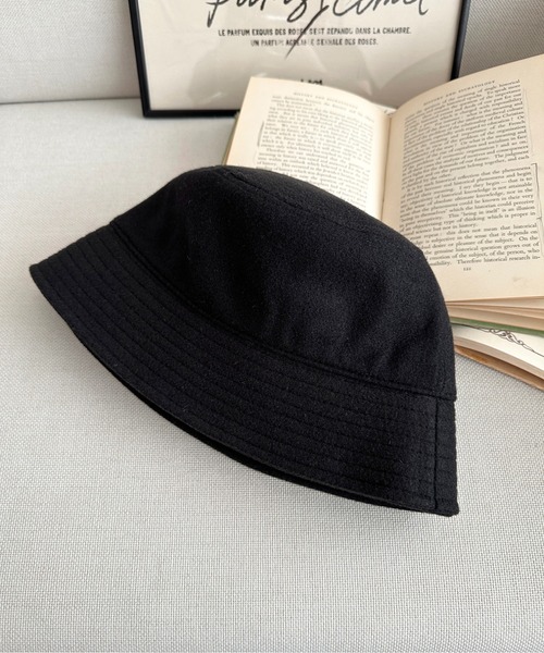 apres jour mignon（アプレジュールミニョン）の「【apresjour mignon×ARIAZ】シンプルバケットハット（ハット・レディース・ブラック/ダークブラウン/ブラウン系その他/グレー・ONESIZE）」の8枚目の写真
