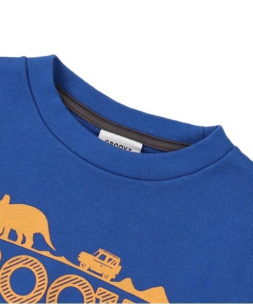 GROOVY COLORS（グルービーカラーズ）の「裏毛 GROOVY COLORS スウェット（スウェット・キッズ・ブルー/カーキ/ブラック・110/120/100/90）」の6枚目の写真