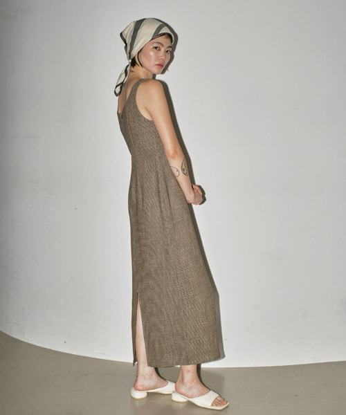 TODAYFUL（トゥデイフル）の「Check Pencil Dress（ワンピース）」 - WEAR