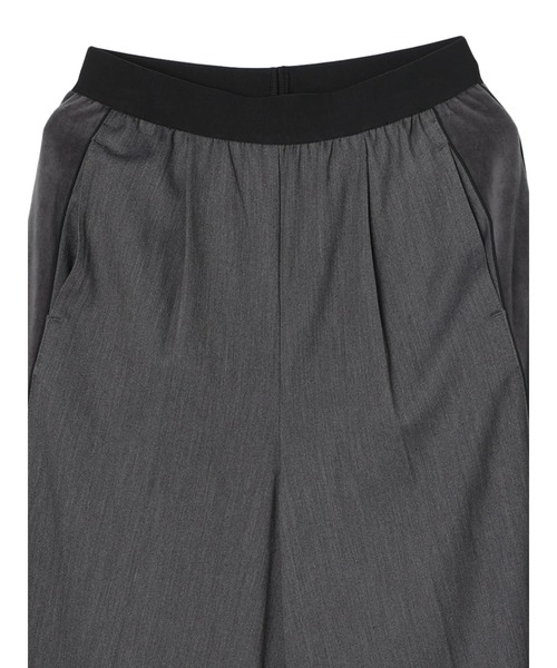 KBF(ケイビーエフ)の「KBF イージーサイドラインパンツ(その他パンツ・レディース・チャコールグレー・FREE)」の6枚目の写真