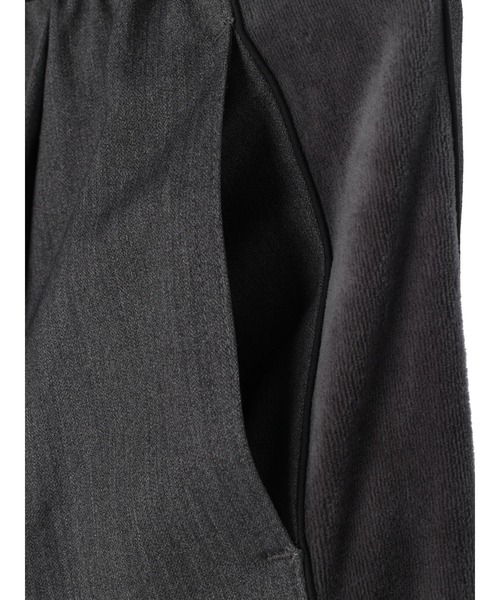 KBF(ケイビーエフ)の「KBF イージーサイドラインパンツ(その他パンツ・レディース・チャコールグレー・FREE)」の9枚目の写真