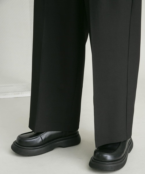 KBF（ケイビーエフ）の「マーベルトデザインパンツ（その他パンツ・レディース・キャメル/ブラック/ブラウン・38/36）」の17枚目の写真