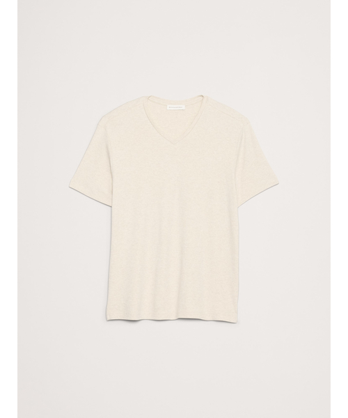 Banana Republic(バナナリパブリック)の「Luxury-Touch 半袖VネックTシャツ(Tシャツ/カットソー・メンズ・ブラック/ホワイト/ネイビー/チャコールグレー/ナチュラル/オリーブ・S/XL/L/M)」の17枚目の写真