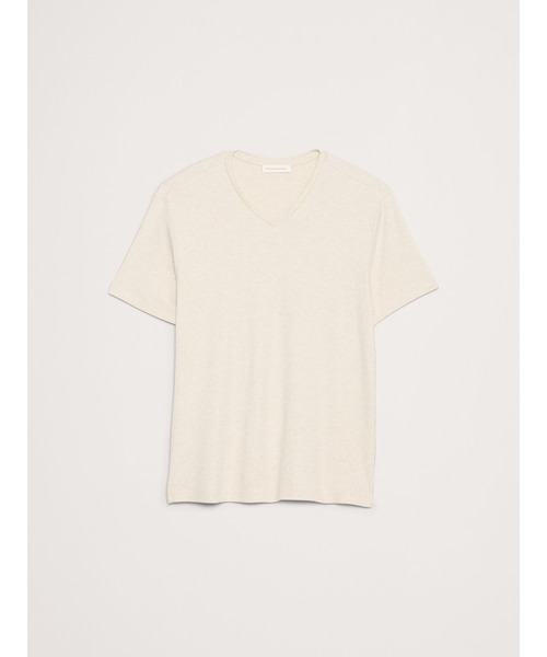 Banana Republic(バナナリパブリック)の「Luxury-Touch 半袖VネックTシャツ(Tシャツ/カットソー・メンズ・ブラック/ホワイト/ネイビー/チャコールグレー/ナチュラル/オリーブ・S/XL/L/M)」の4枚目の写真