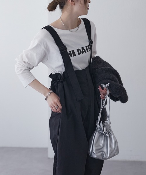 CIAOPANIC TYPY（チャオパニックティピー）の「サイドドロストナイロンサロペット（サロペット/オーバーオール・レディース・ブラック/ブラウン/カーキ・ONE SIZE）」の20枚目の写真