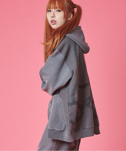 GALFY(ガルフィー)の「GALFY-B-BOY的ストリートパーカー(パーカー・メンズ・グリーン/ブラック・L/XL)」の10枚目の写真