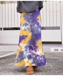 anap mimpi | 裏毛 タイダイ スウェット セミフレア スカート(スカート)