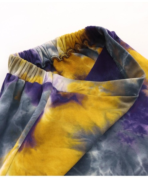 anap mimpi（アナップミンピ）の「裏毛 タイダイ スウェット セミフレア スカート（スカート・レディース・ダークグレー/パープル・FREE）」の19枚目の写真