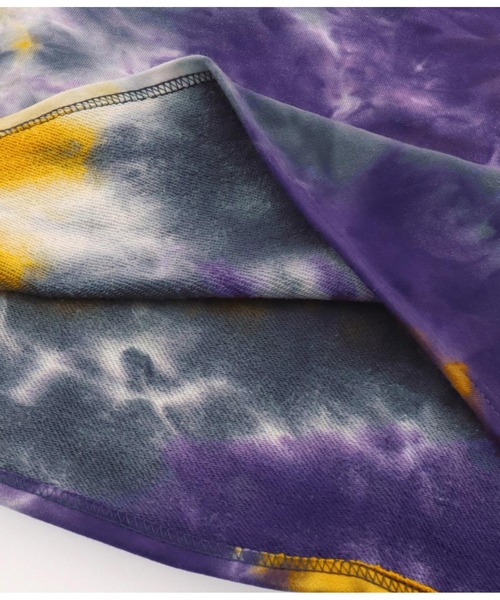 anap mimpi（アナップミンピ）の「裏毛 タイダイ スウェット セミフレア スカート（スカート・レディース・ダークグレー/パープル・FREE）」の20枚目の写真