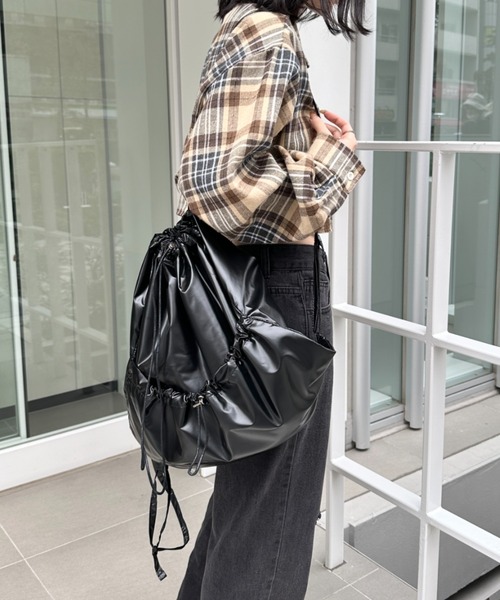 セール】メタリックドロストナップザック/リュック（バックパック