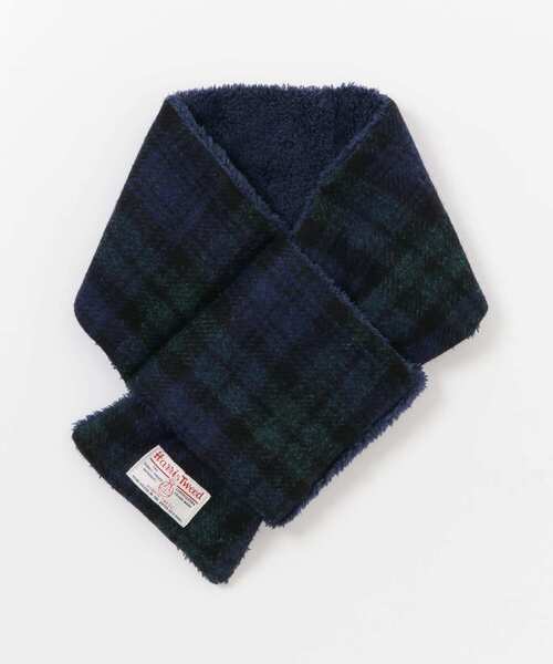 HARRIS TWEED(ハリスツイード)の「ハリスツイード中綿マフラー(マフラー・メンズ・ブラウン/ブラック/ネイビー/ブルー・ONE)」の13枚目の写真
