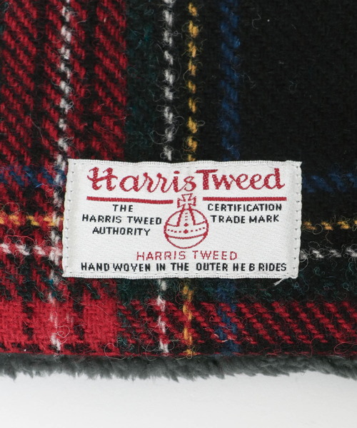 HARRIS TWEED(ハリスツイード)の「ハリスツイード中綿マフラー(マフラー・メンズ・ブラウン/ブラック/ネイビー/ブルー・ONE)」の15枚目の写真