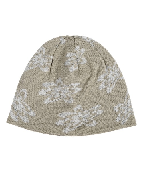 aeae（エーイーエーイー）の「Flower Beanie（ニットキャップ/ビーニー