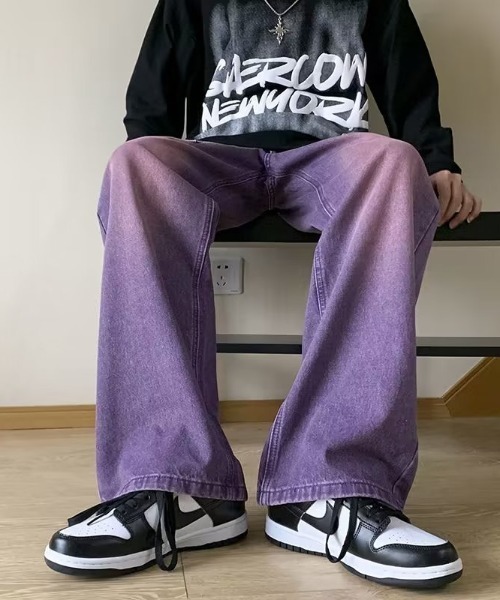 B.R.U（ブル）の「パープルデニムパンツ（デニムパンツ）」 - WEAR