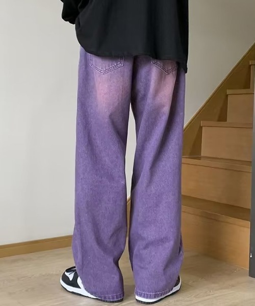 B.R.U(ブル)の「パープルデニムパンツ(デニムパンツ・メンズ・パープル・MEDIUM/LARGE)」の12枚目の写真