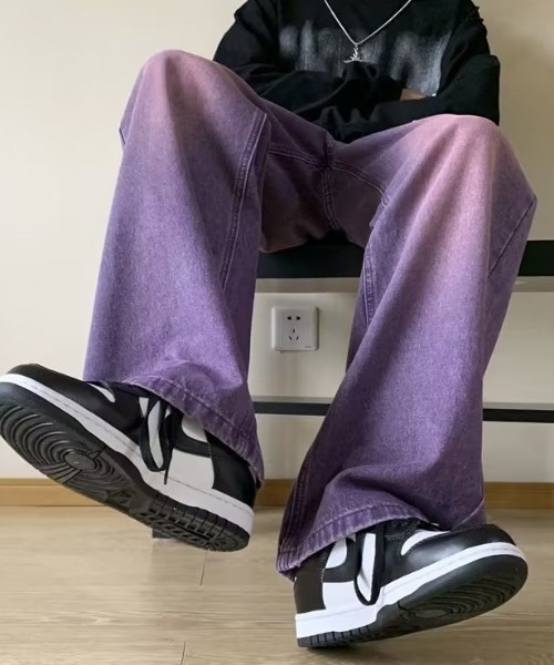 B.R.U(ブル)の「パープルデニムパンツ(デニムパンツ・メンズ・パープル・MEDIUM/LARGE)」の15枚目の写真