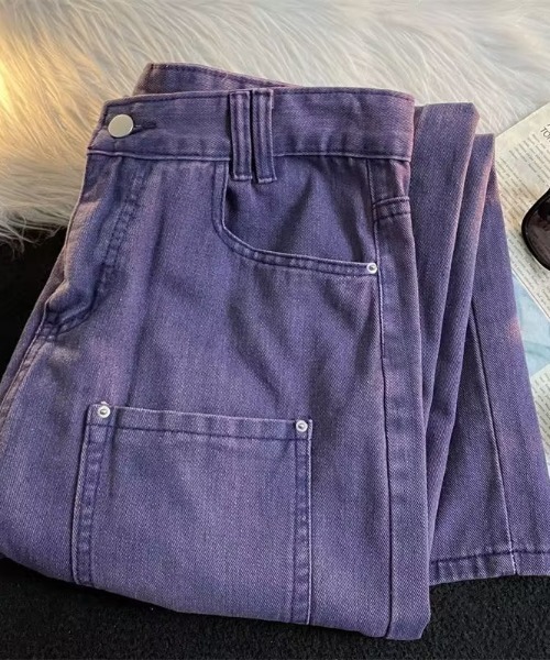 B.R.U(ブル)の「パープルデニムパンツ(デニムパンツ・メンズ・パープル・MEDIUM/LARGE)」の18枚目の写真