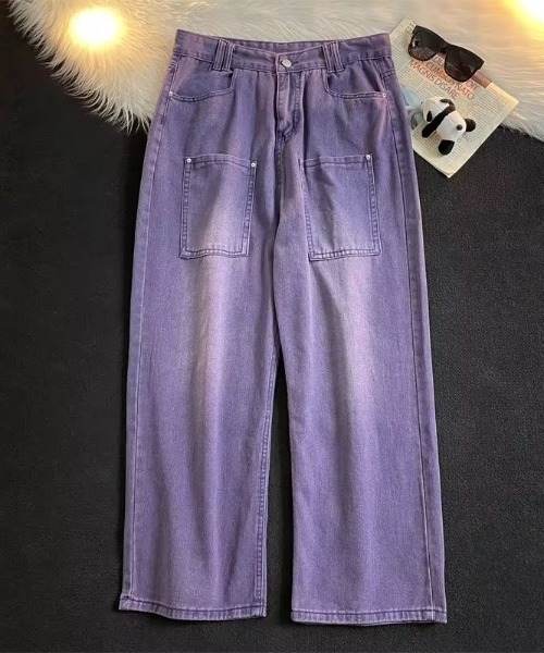 B.R.U(ブル)の「パープルデニムパンツ(デニムパンツ・メンズ・パープル・MEDIUM/LARGE)」の16枚目の写真