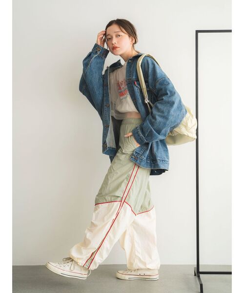 Ungrid（アングリッド）の「ギャザーボリュームリュック（バックパック/リュック・レディース・ブラック/ベージュ・FREE）」の9枚目の写真